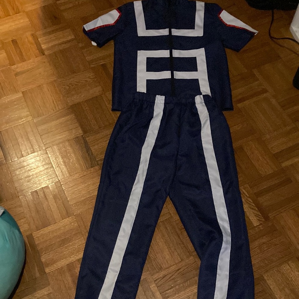 My Hero Academia Shirt and Pants Gym Uniform Costume